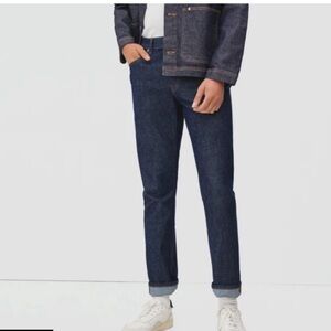 Everlane men’s dark wash the slim fit Jean size 32x34 new